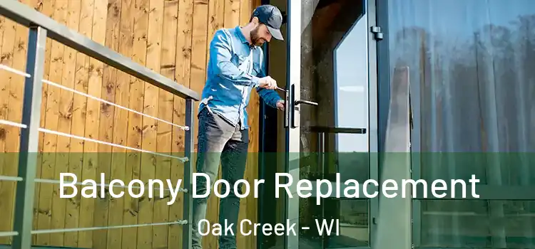  Balcony Door Replacement Oak Creek - WI