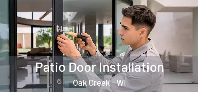 Patio Door Installation Oak Creek - WI